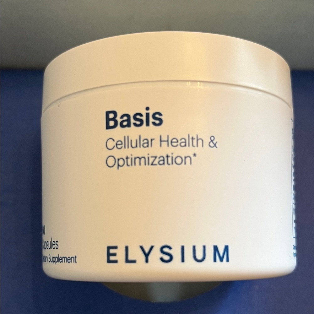 Elysium Skincare Jar in White